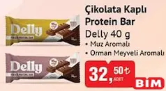 DELLY ÇİKOLATA KAPLI PROTEİN BAR 40 G DELLY ÇİKOLATA KAPLI PROTEİN BAR 40 G
